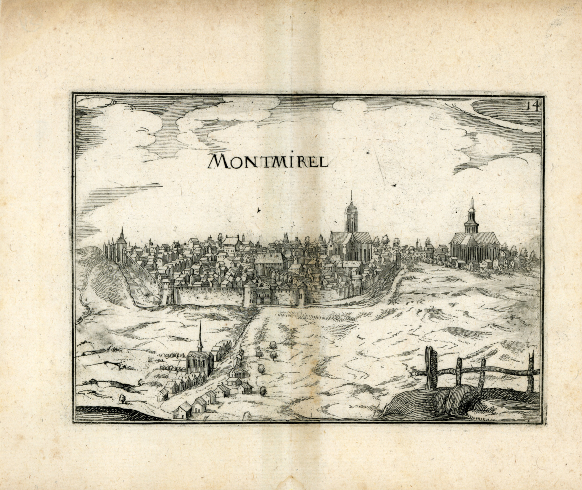 La ville de Montmirail